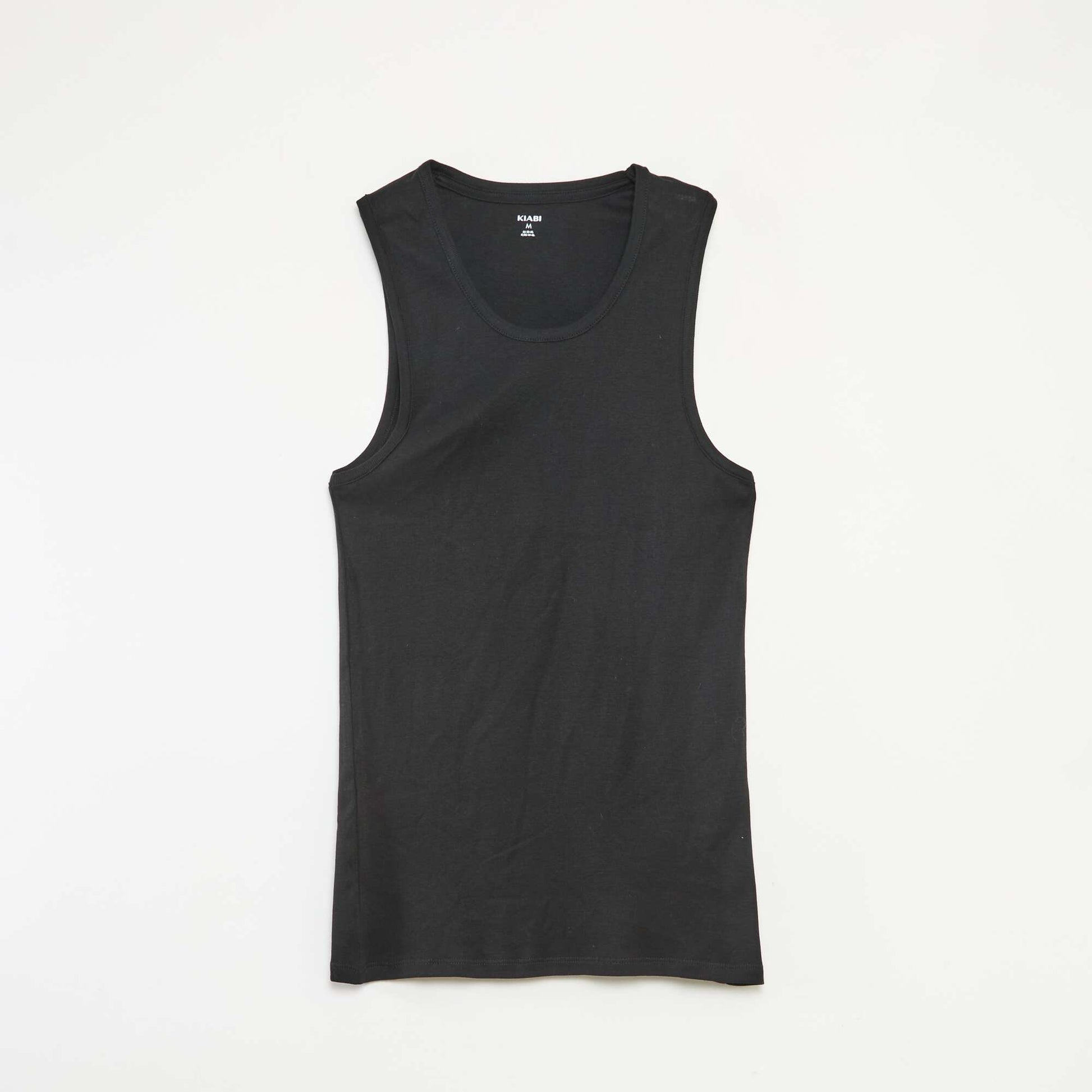 Pack de 2 camisetas de tirantes NEGRO