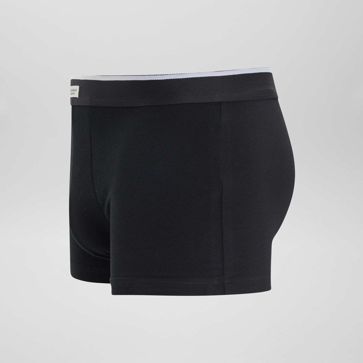 Pack de 3 boxers elásticos NEGRO