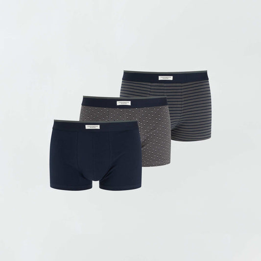 Pack de 3 boxers elásticos VERDE