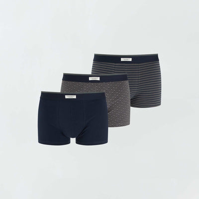 Pack de 3 boxers elásticos VERDE