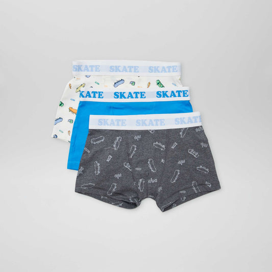 Pack de 3 boxers BLANCO