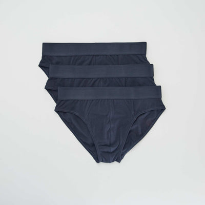 Pack de 3 slips AZUL