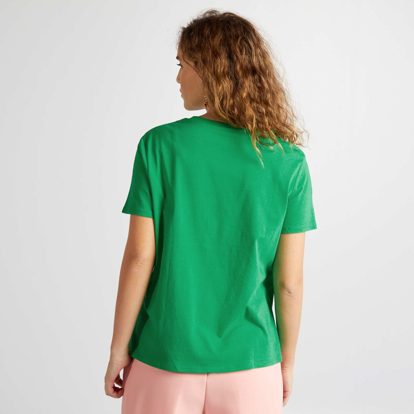 Camiseta  'corazones' VERDE