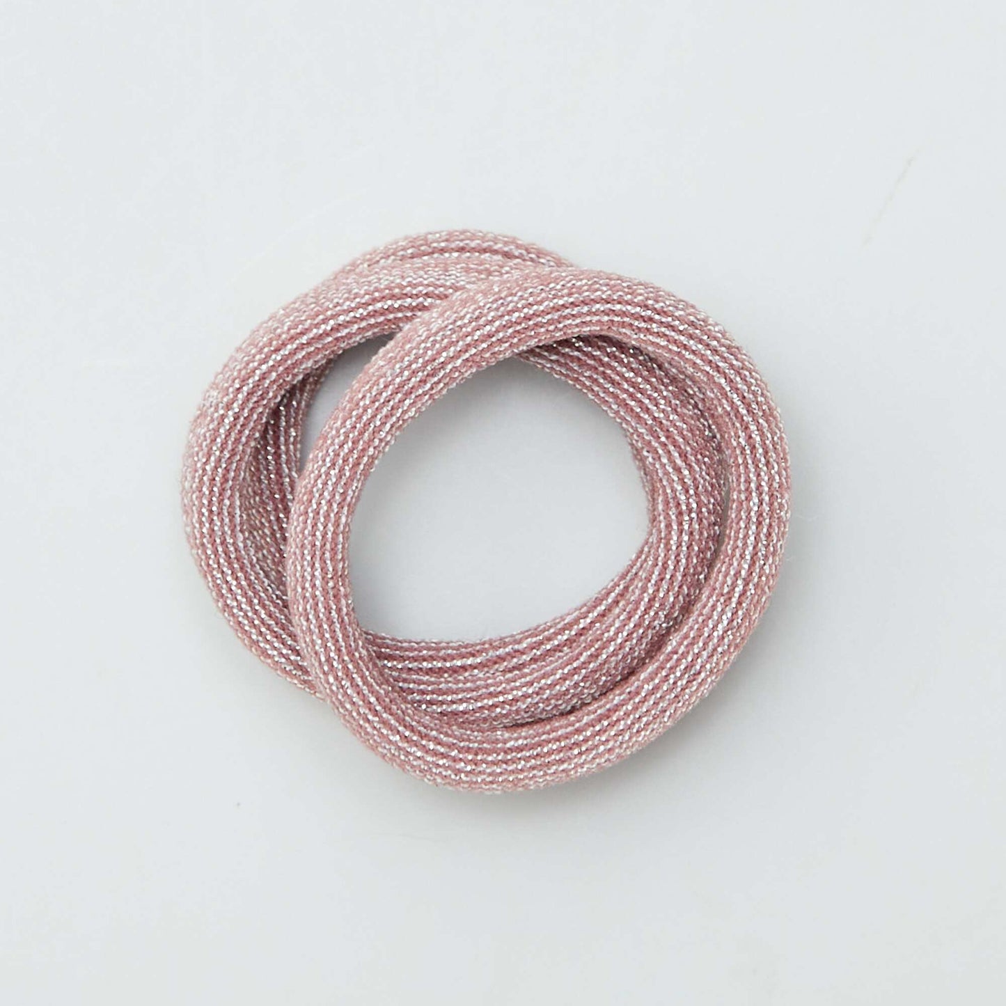 Pack de 10 gomas para el pelo BEIGE
