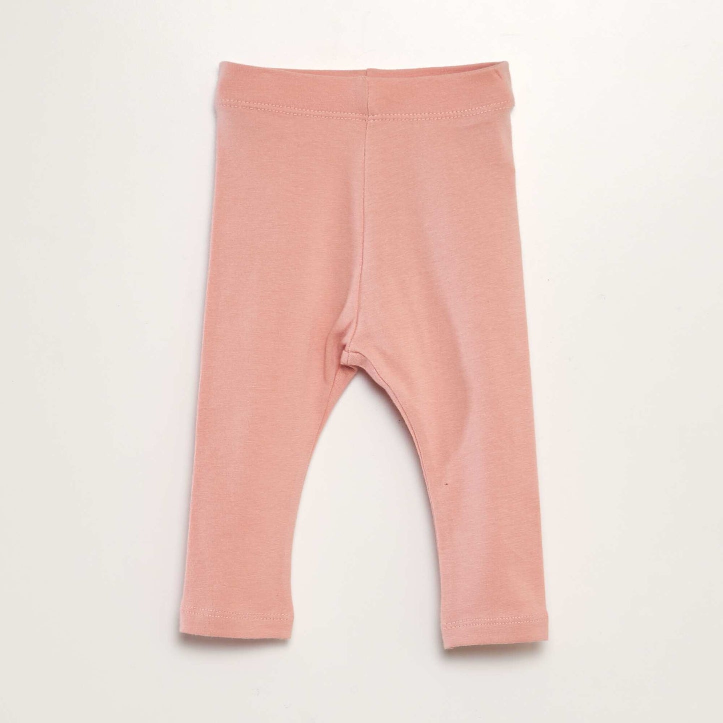 Legging largo liso de punto ROSA