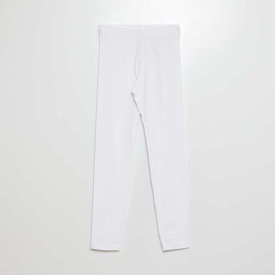 Legging largo y elástico BLANCO