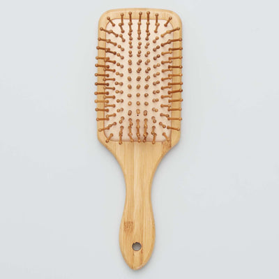 Cepillo con púas de madera BEIGE
