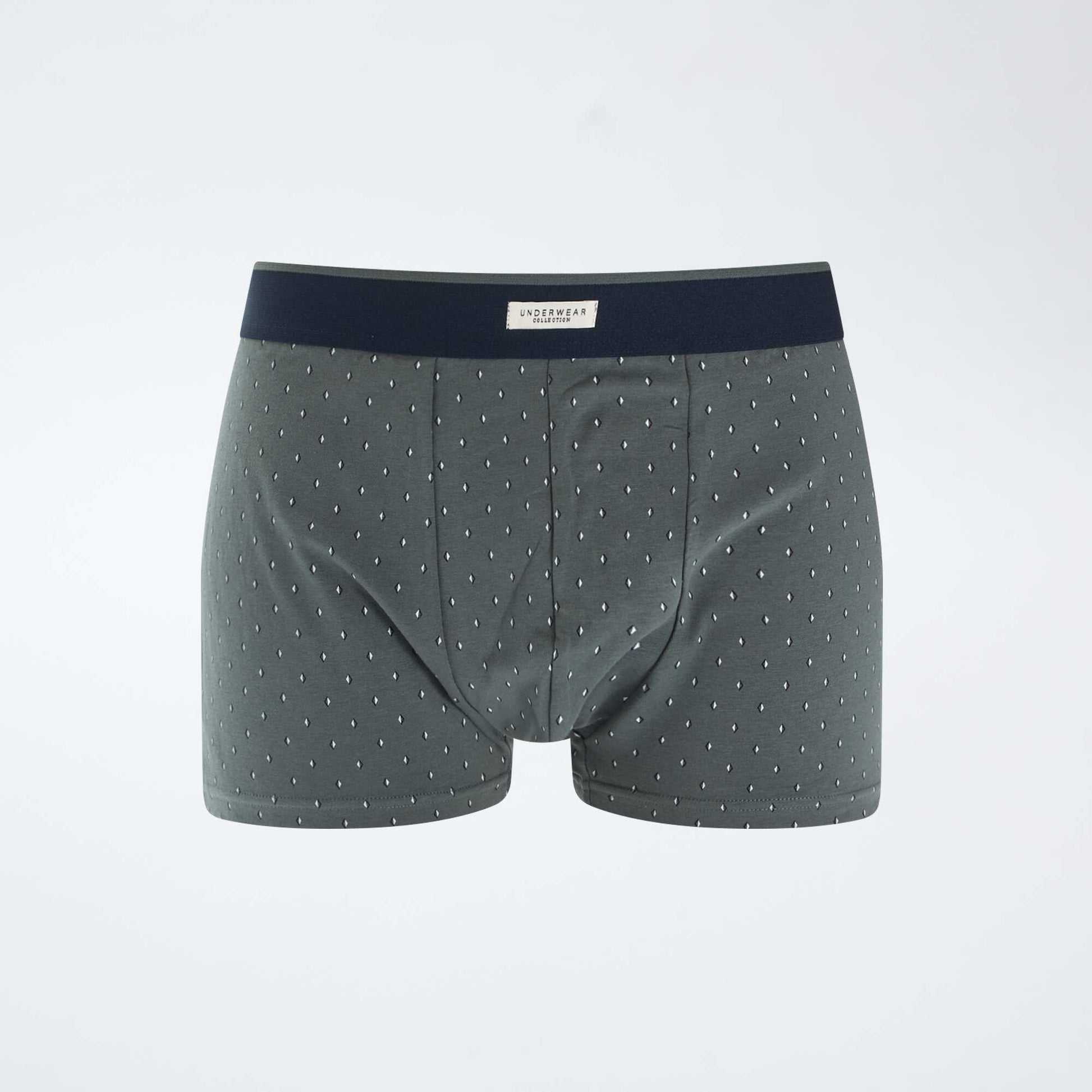 Pack de 3 bóxers de algodón KAKI