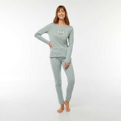 Conjunto de punto - 2 piezas AZUL