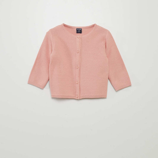 Chaqueta de punto de fantasía ROSA