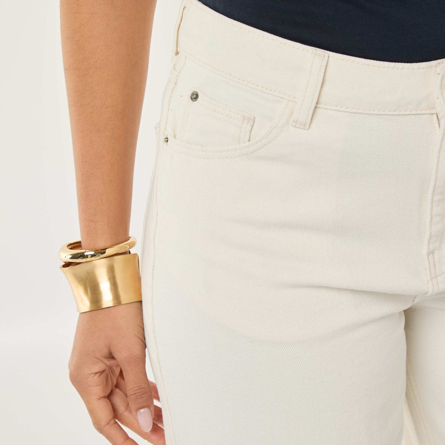 Jean wide leg - 30 L BLANCO