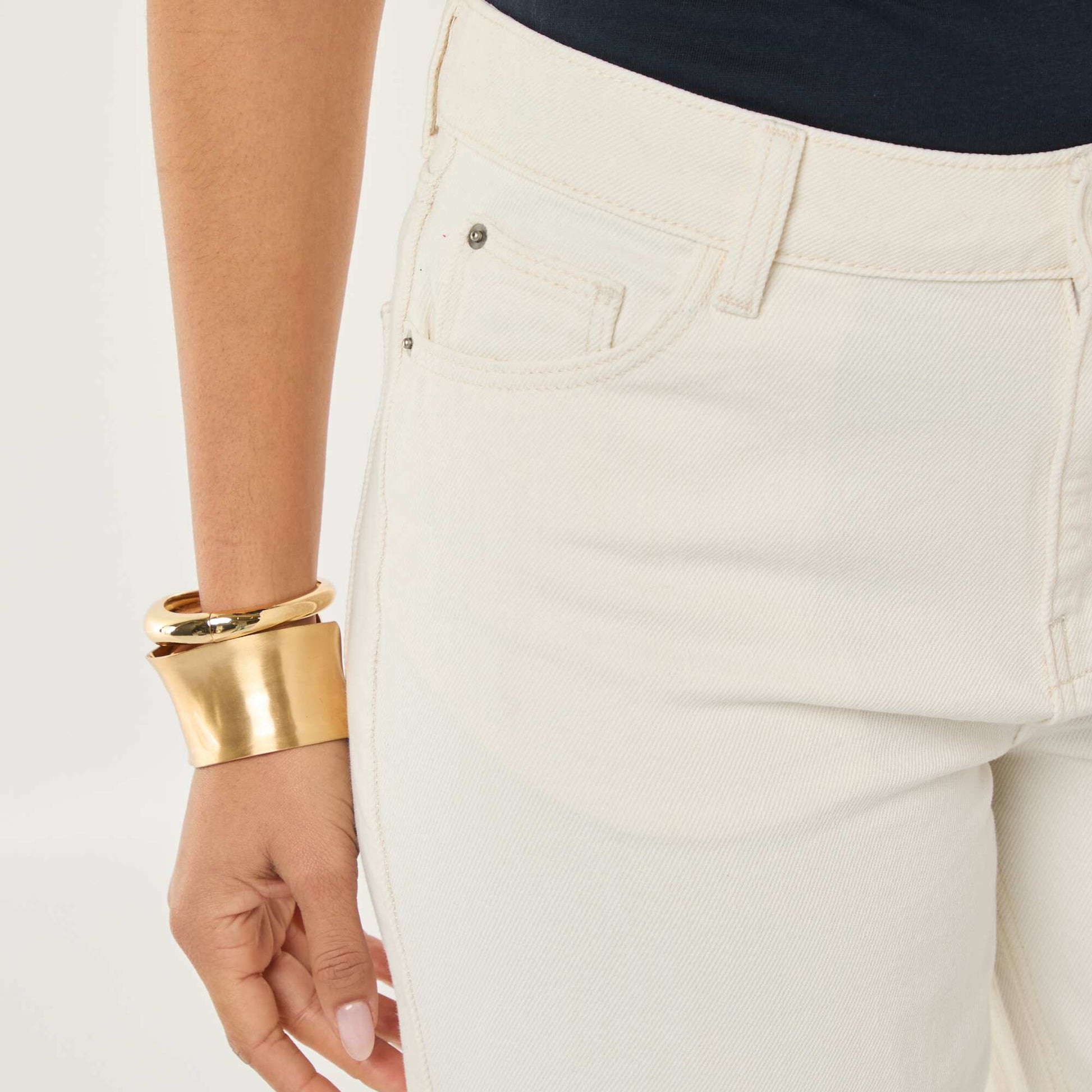 Jean wide leg - 30 L BLANCO