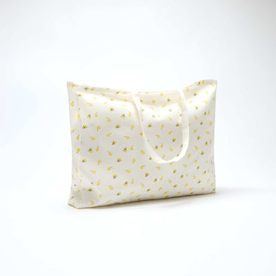 Tote-bag XXL de tela AMARILLO