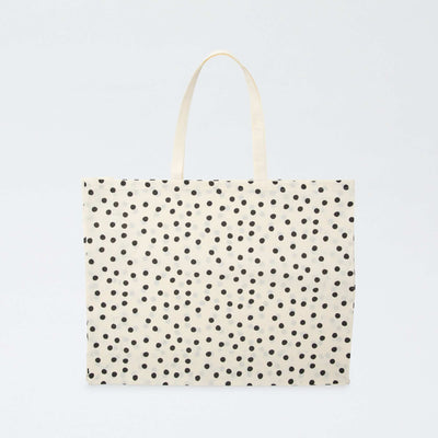 Tote-bag XXL de tela BLANCO