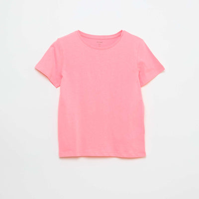Camiseta de punto lisa ROSA