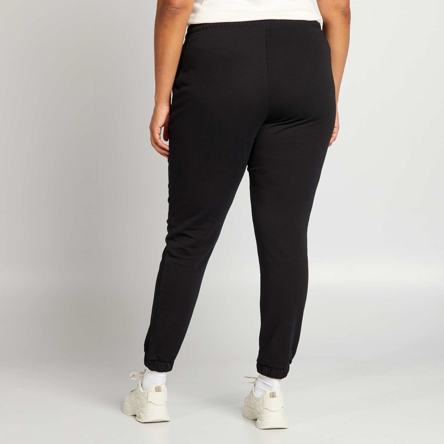 Pantalón de jogging de felpa NEGRO