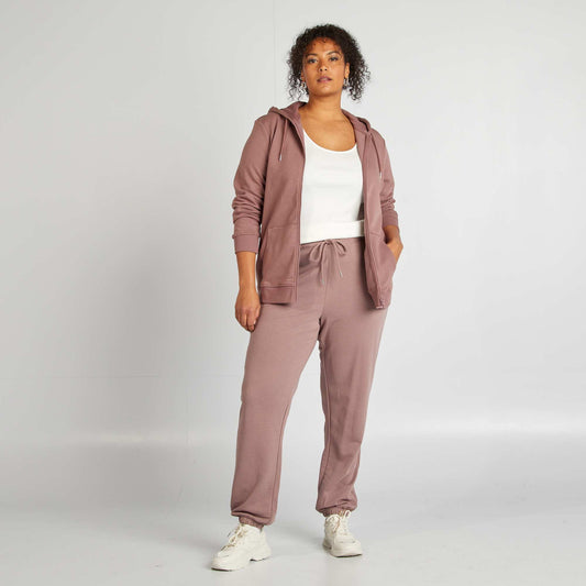 Pantalón de jogging de felpa PURPURA