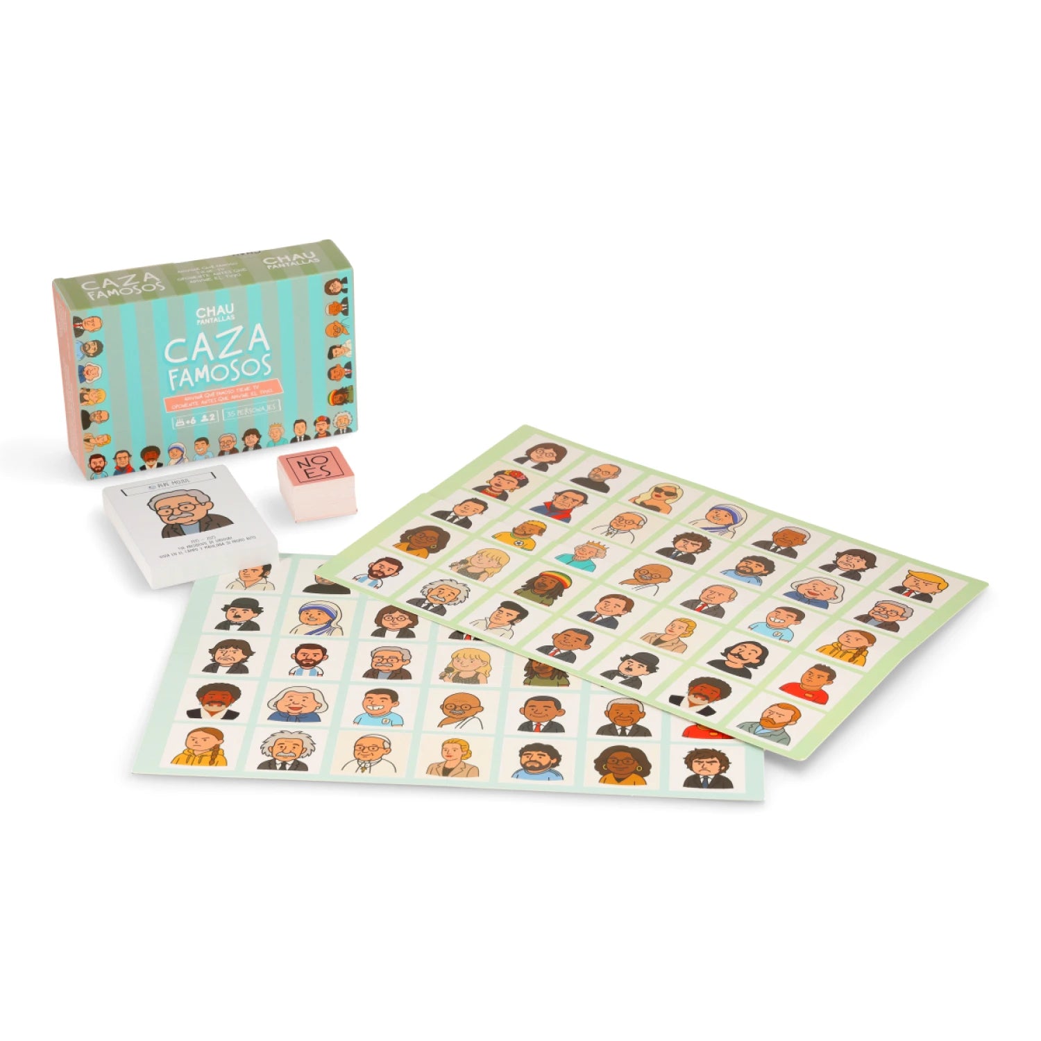 Caza famosos - Juego