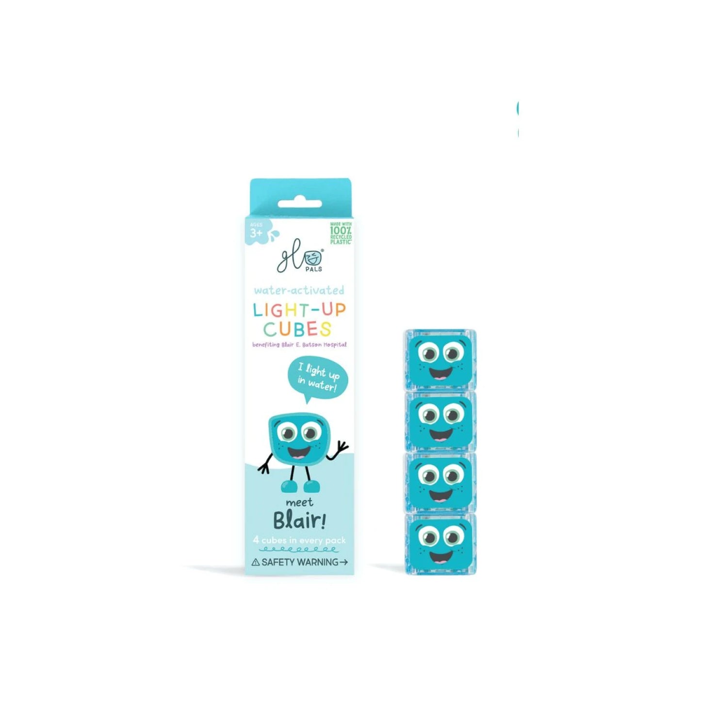 Set de 4 cubos Azul- Juegos sensoriales