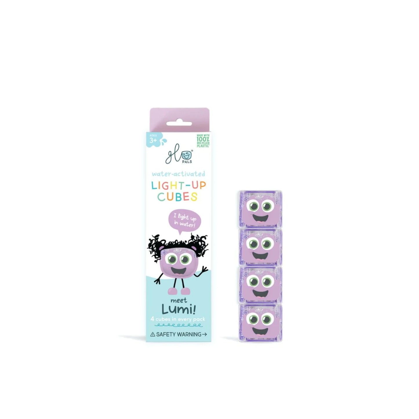 Set de 4 cubos Violeta - Juegos sensoriales