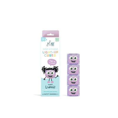 Set de 4 cubos Violeta - Juegos sensoriales