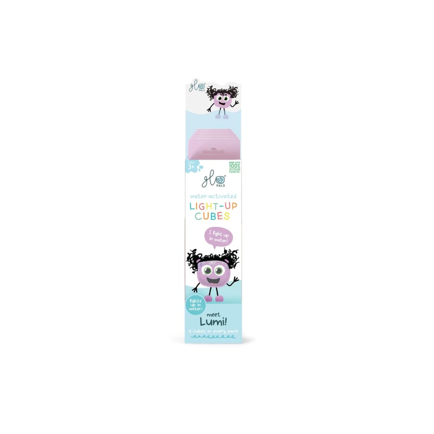 Set de 4 cubos Violeta - Juegos sensoriales