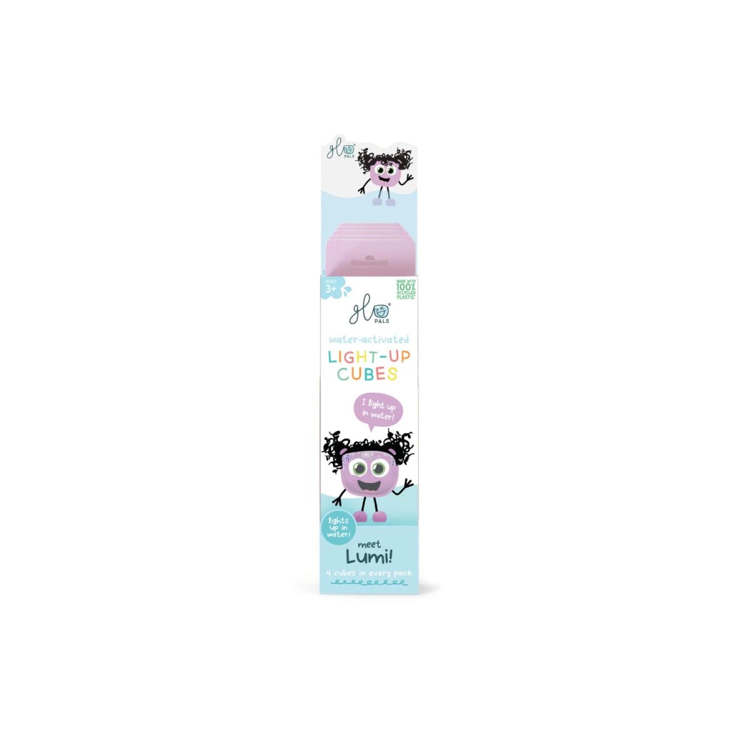 Set de 4 cubos Violeta - Juegos sensoriales