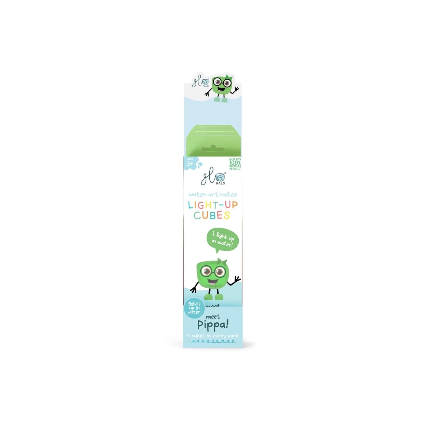Set de 4 cubos Verde - Juegos sensoriales