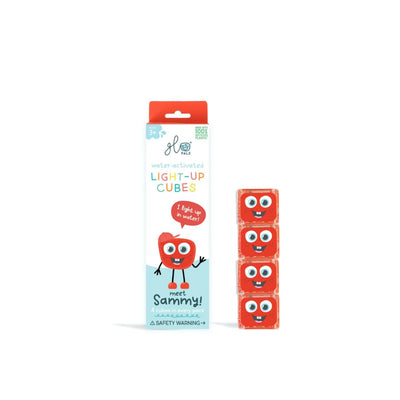 Set de 4 cubos Rojo - Juegos sensoriales