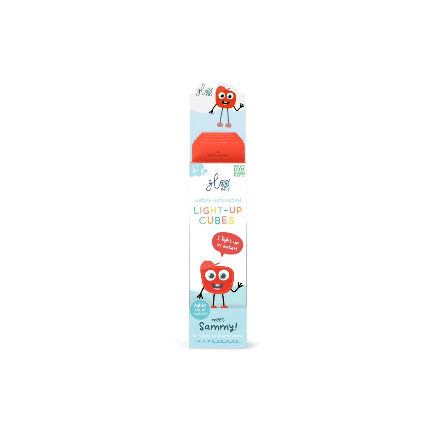 Set de 4 cubos Rojo - Juegos sensoriales