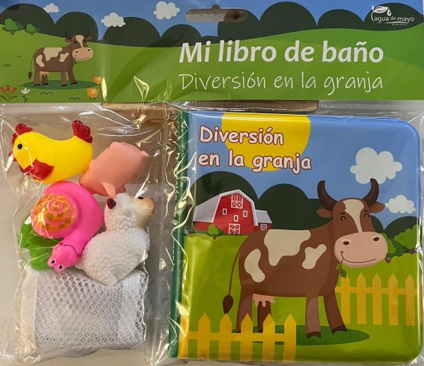 Mi libro de baño diversión en la granja