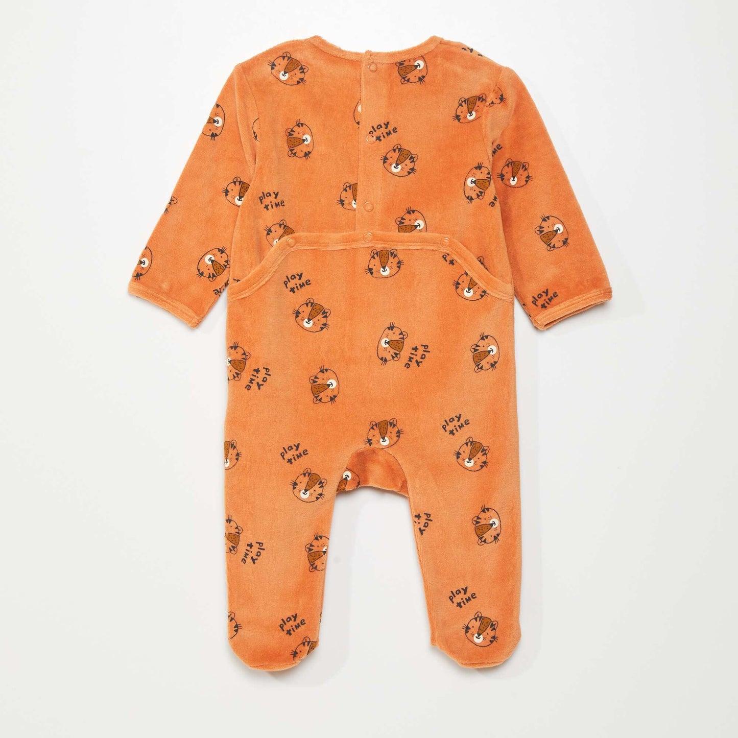 Pijama de terciopelo NARANJA