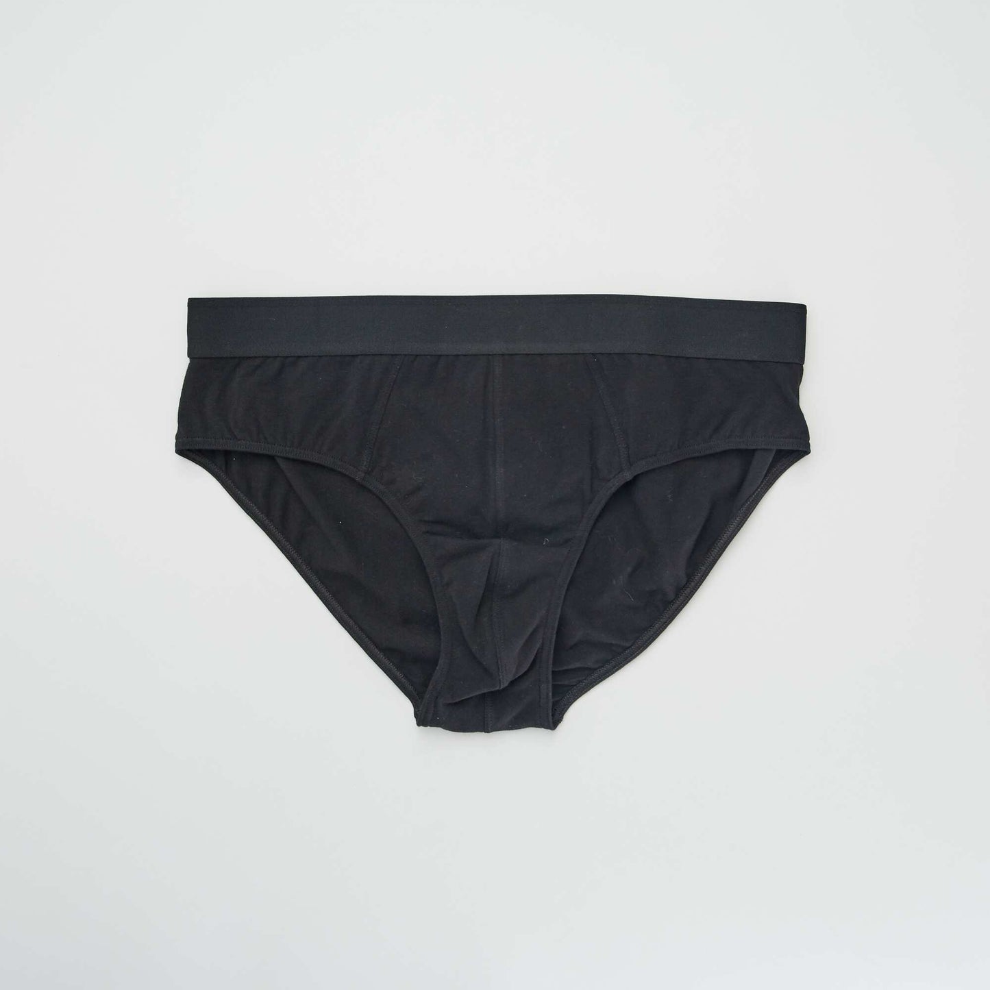 Pack de 3 slips lisos NEGRO