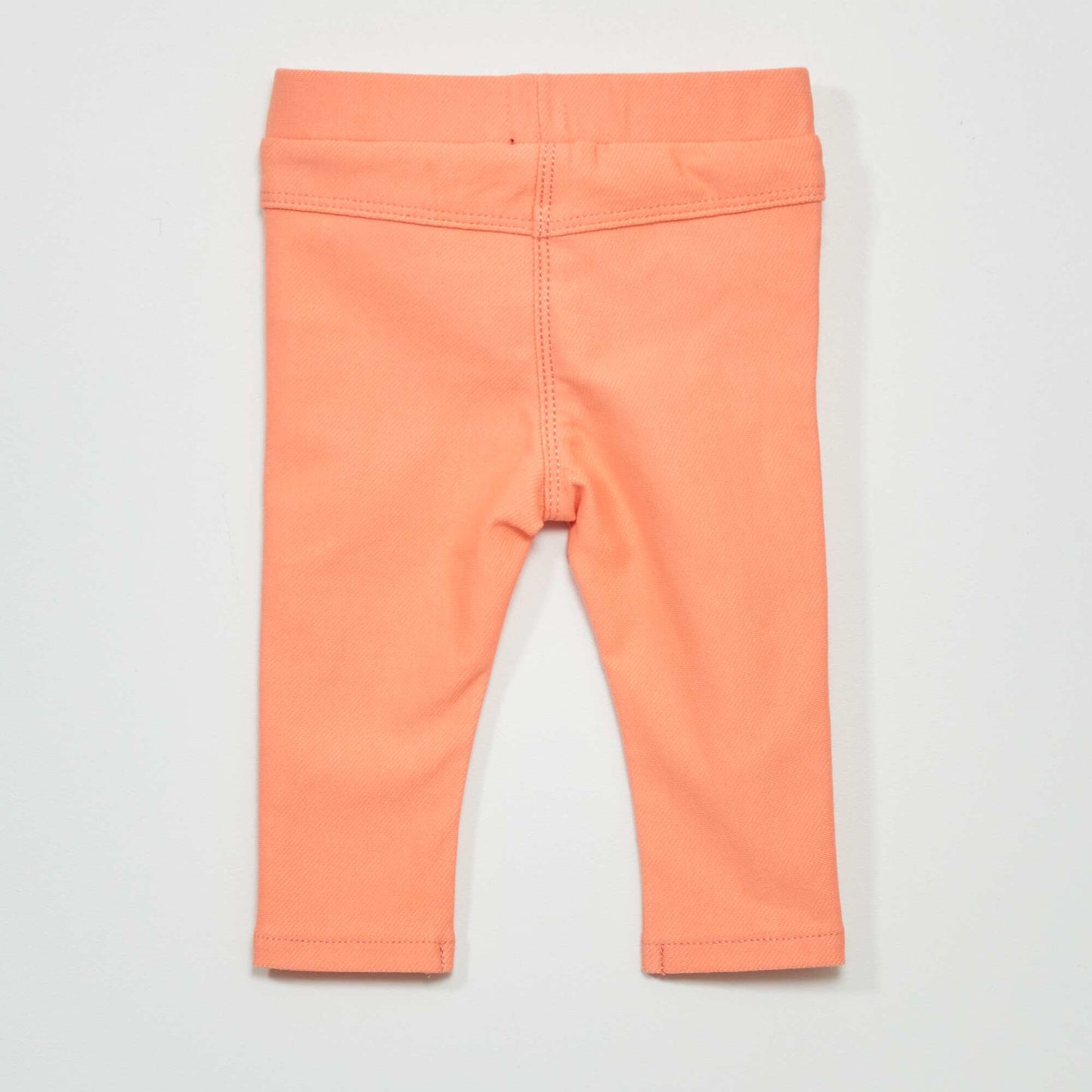 Pantalón Pamela de algodón elástico - Naranja