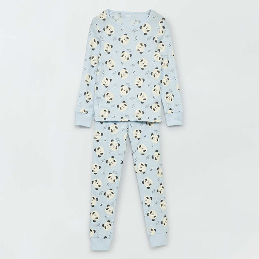 Conjunto de pijama con estampado  - 2 piezas ROSA