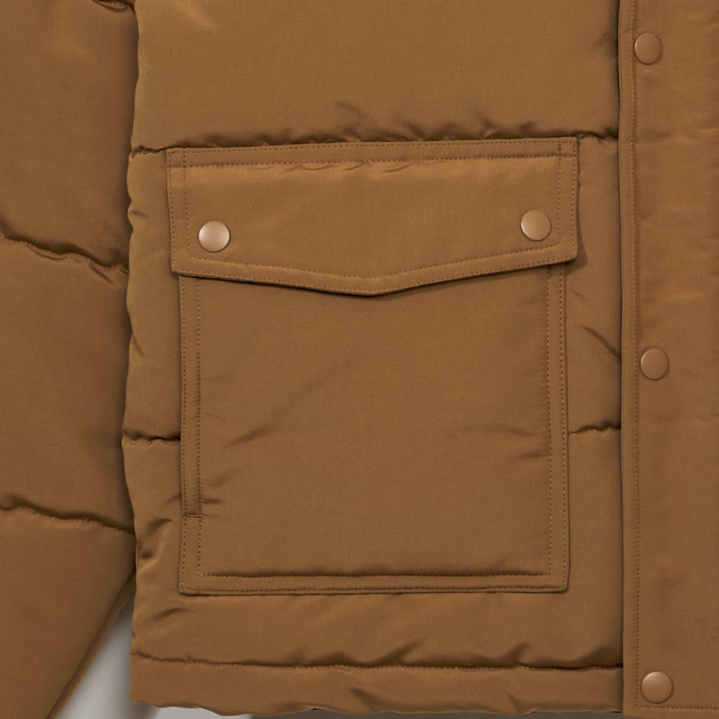 Anorak acolchado BEIGE