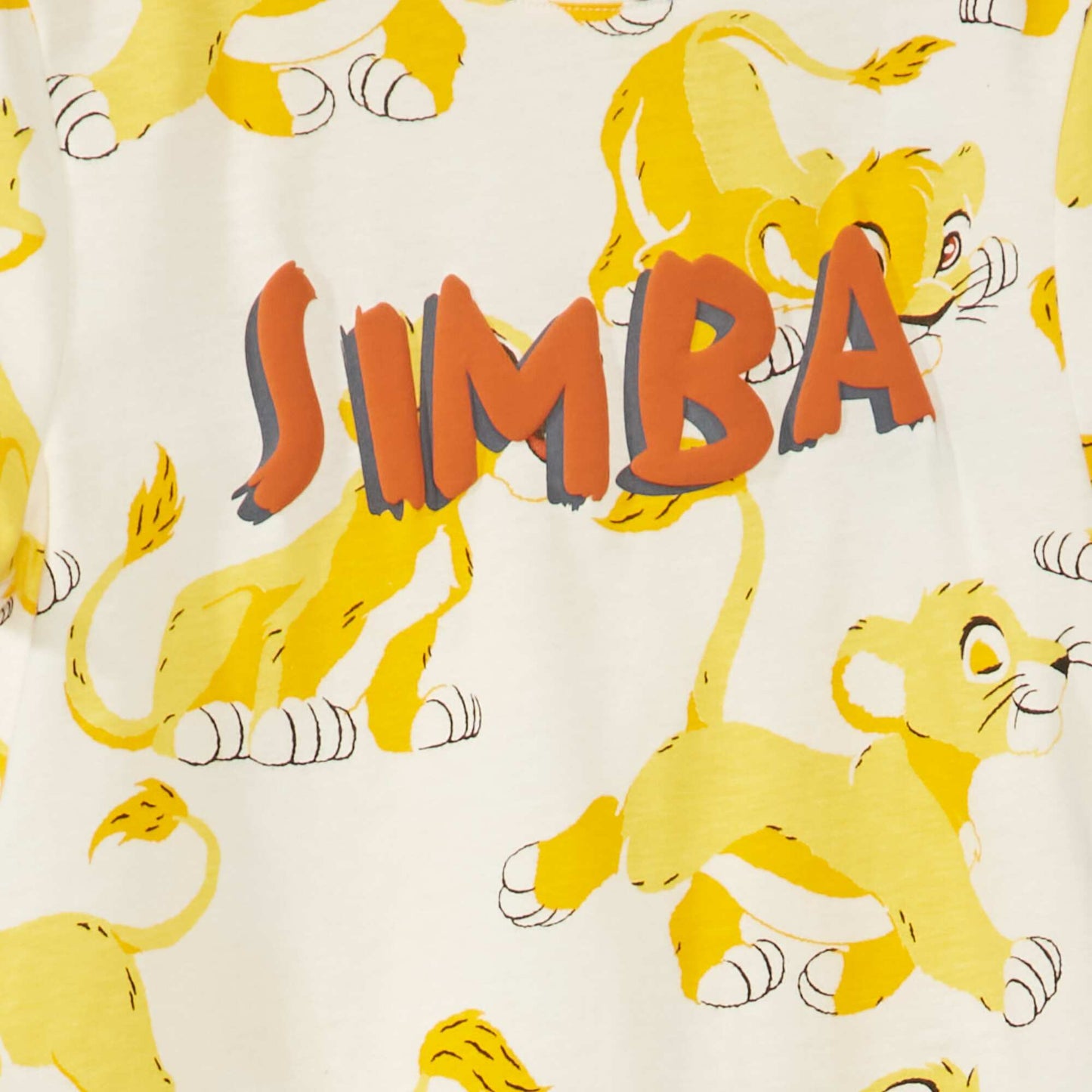 Camiseta de manga corta 'Simba' BEIGE