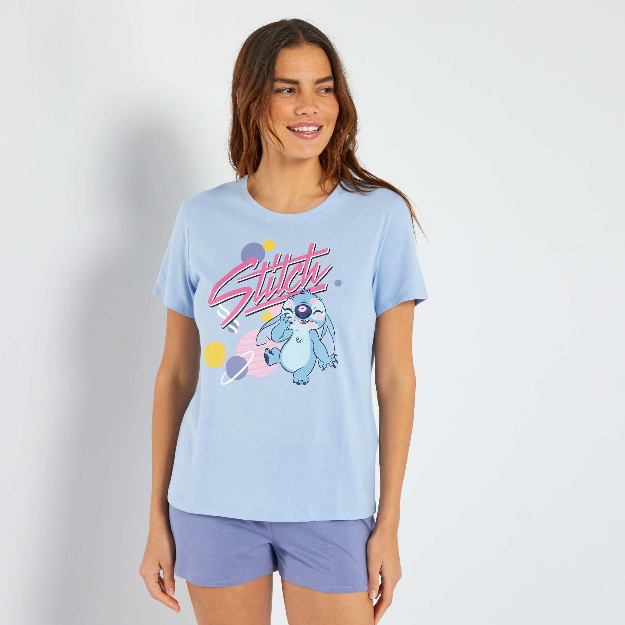 Pijama corto stitch sale