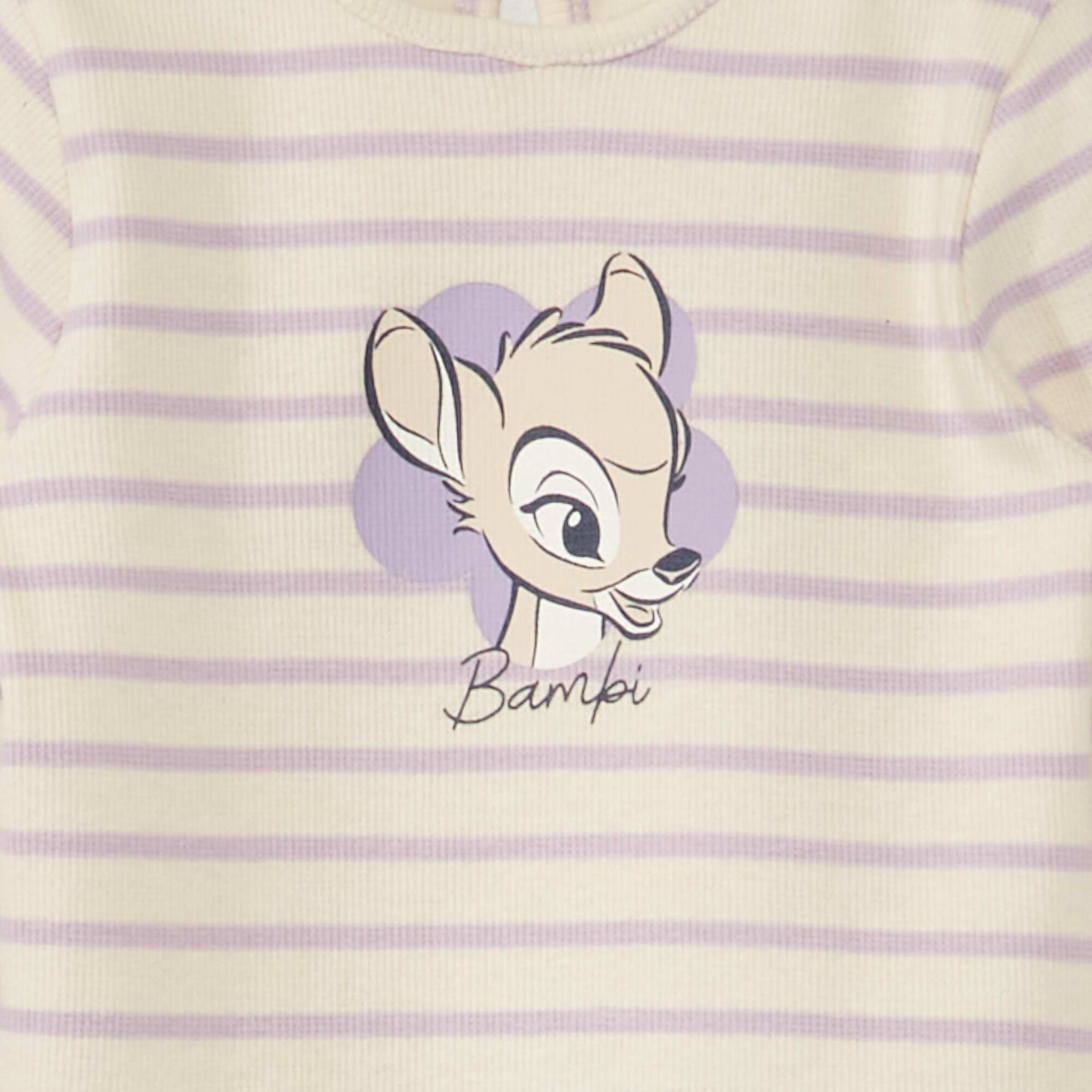 Camiseta de rayas 'Bambi' BLANCO
