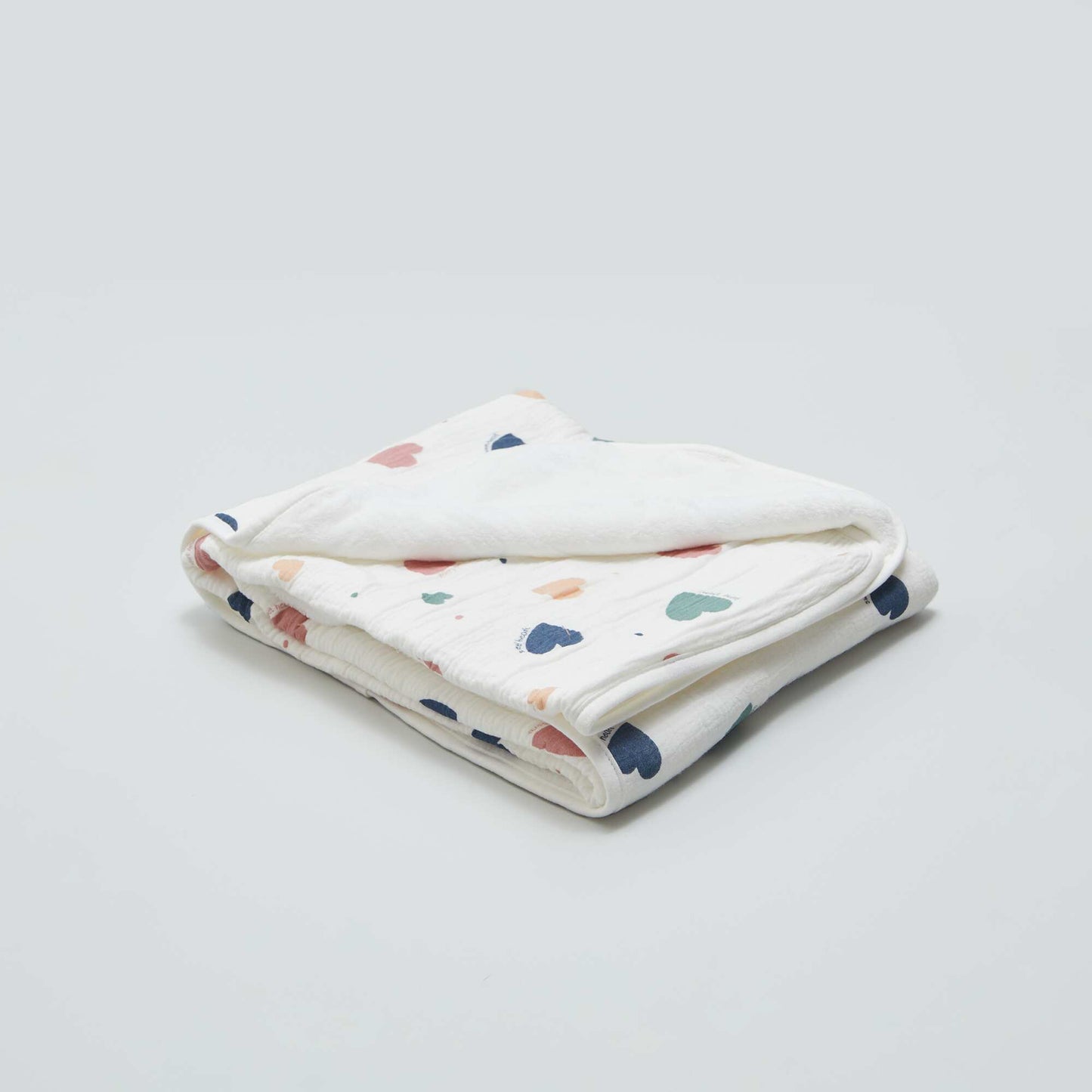 Manta estampada BLANCO