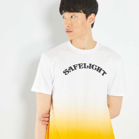 Camiseta de punto tie-dye SKY_CAP