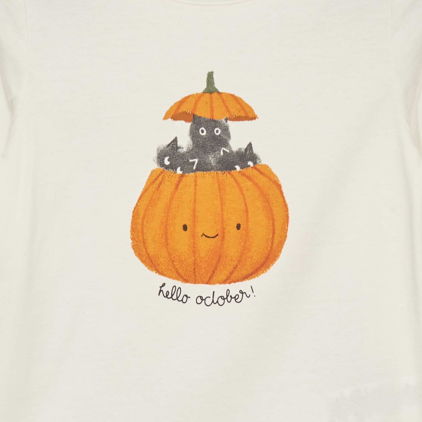 Camiseta de manga larga con estampado W_CALABAZA