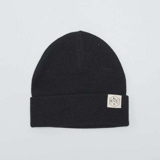 Gorro de punto NEGRO