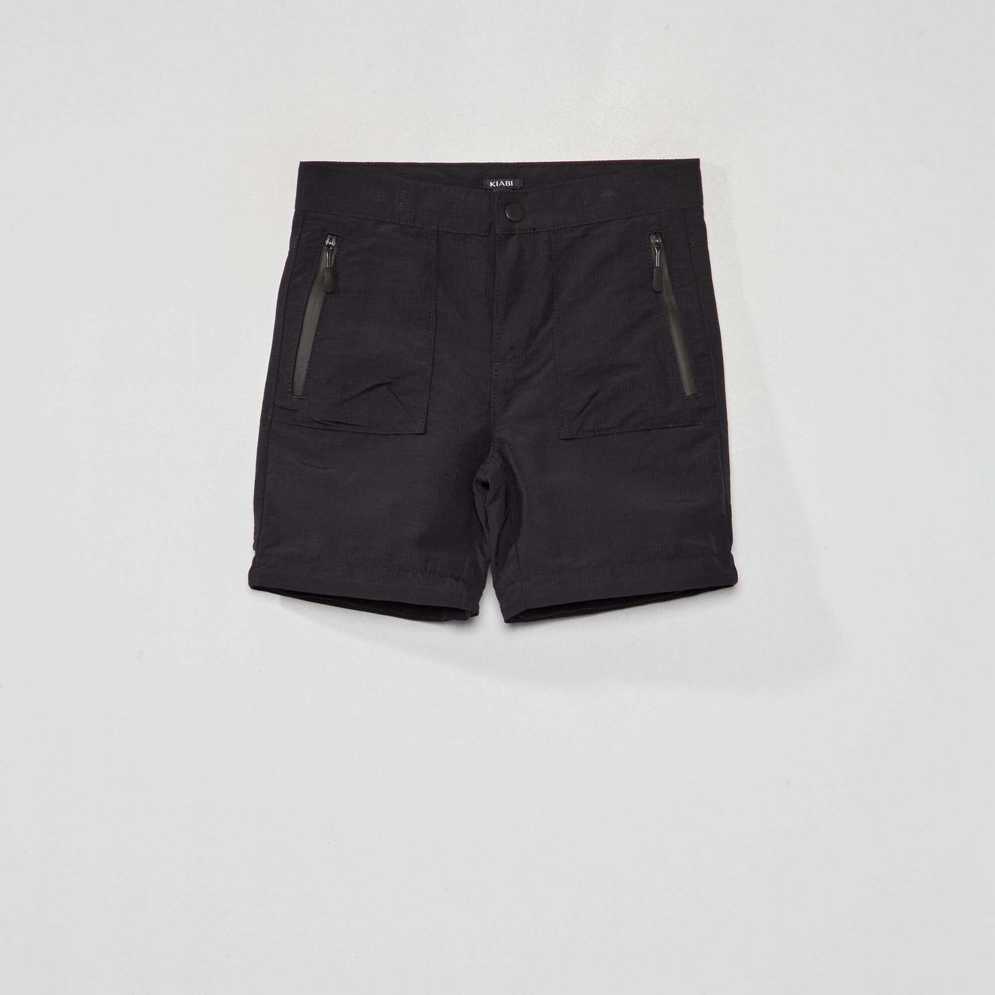 Pantalon/short 2 en 1 NEGRO DE VERDAD