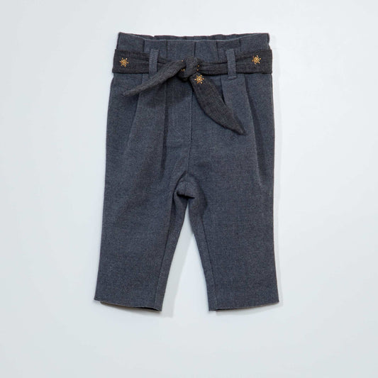 Pantalon de franela GRIS