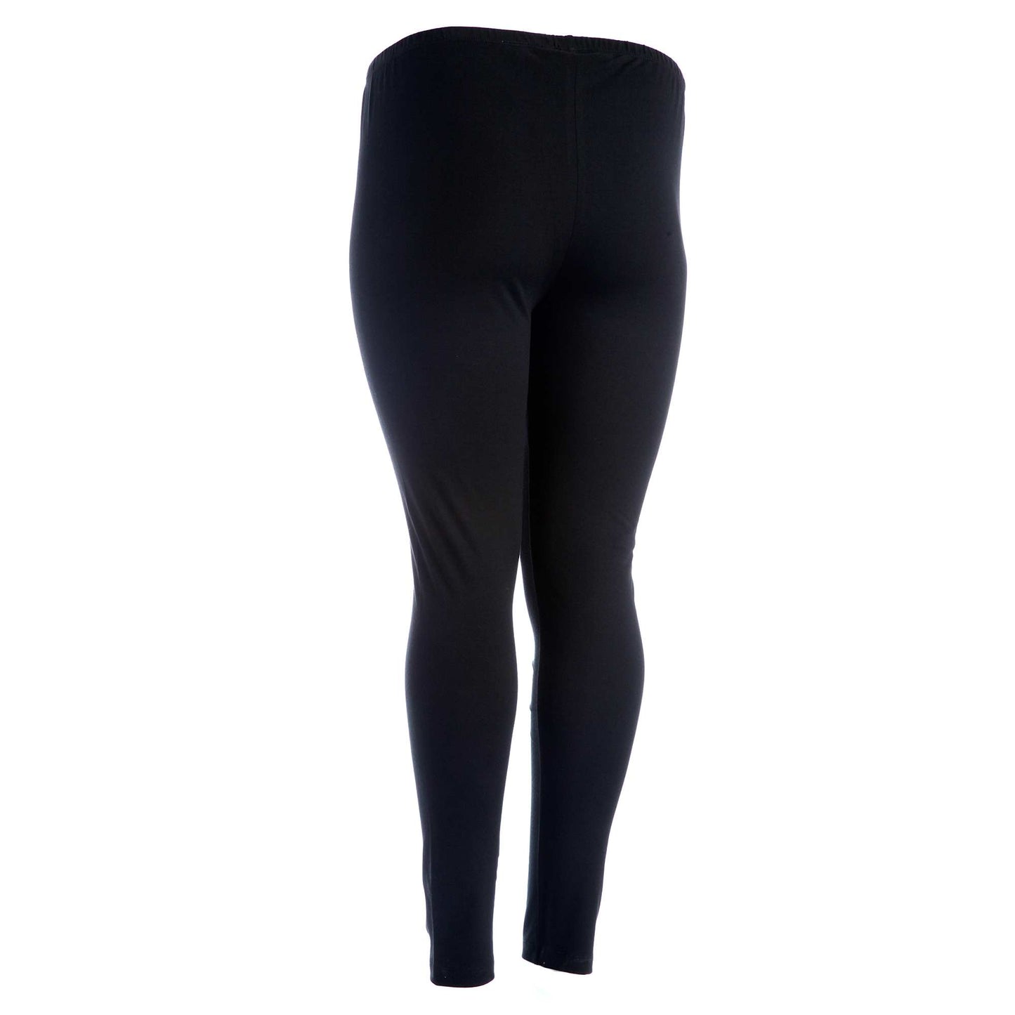 Legging largo de algodón negro