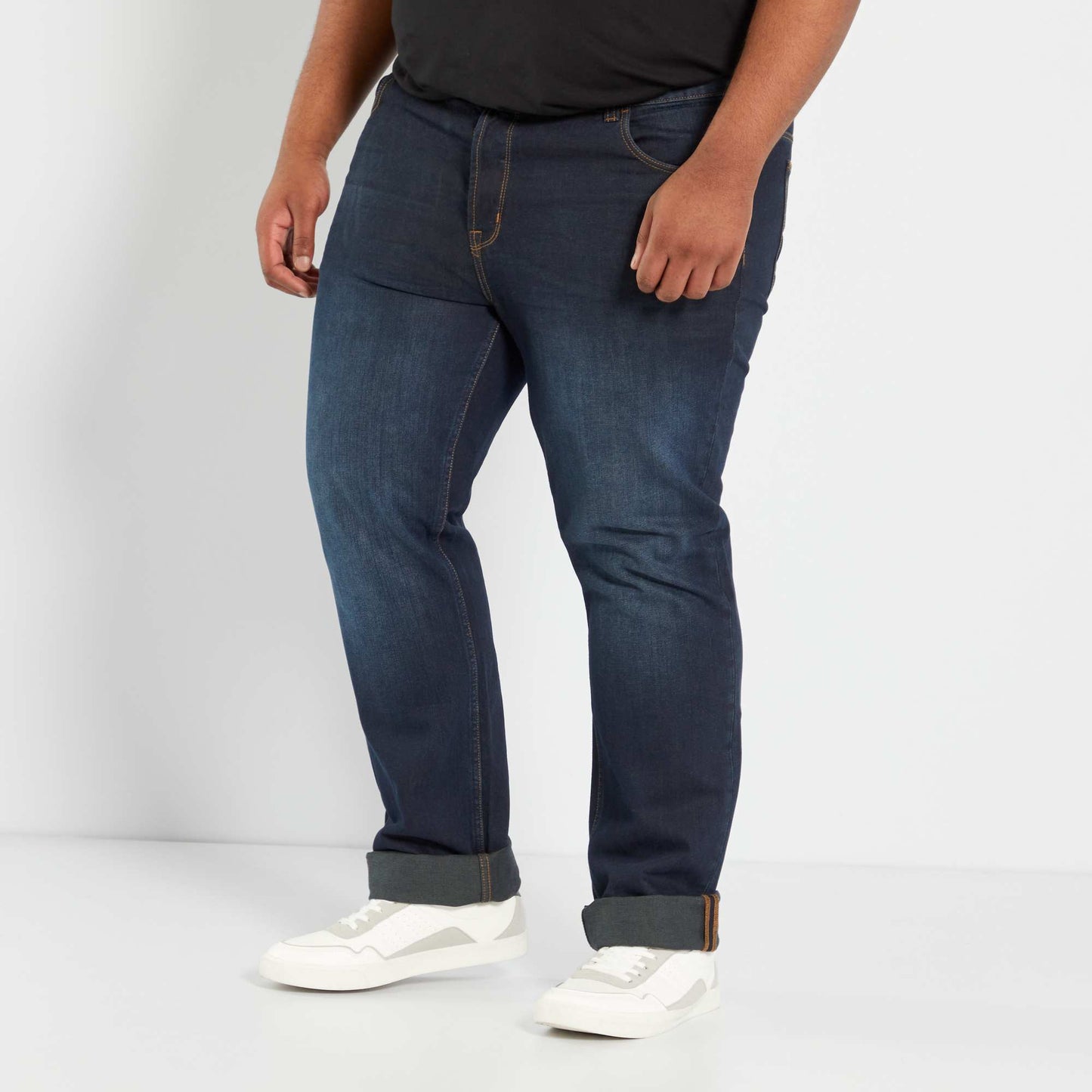 Jean regular L32 dark índigo