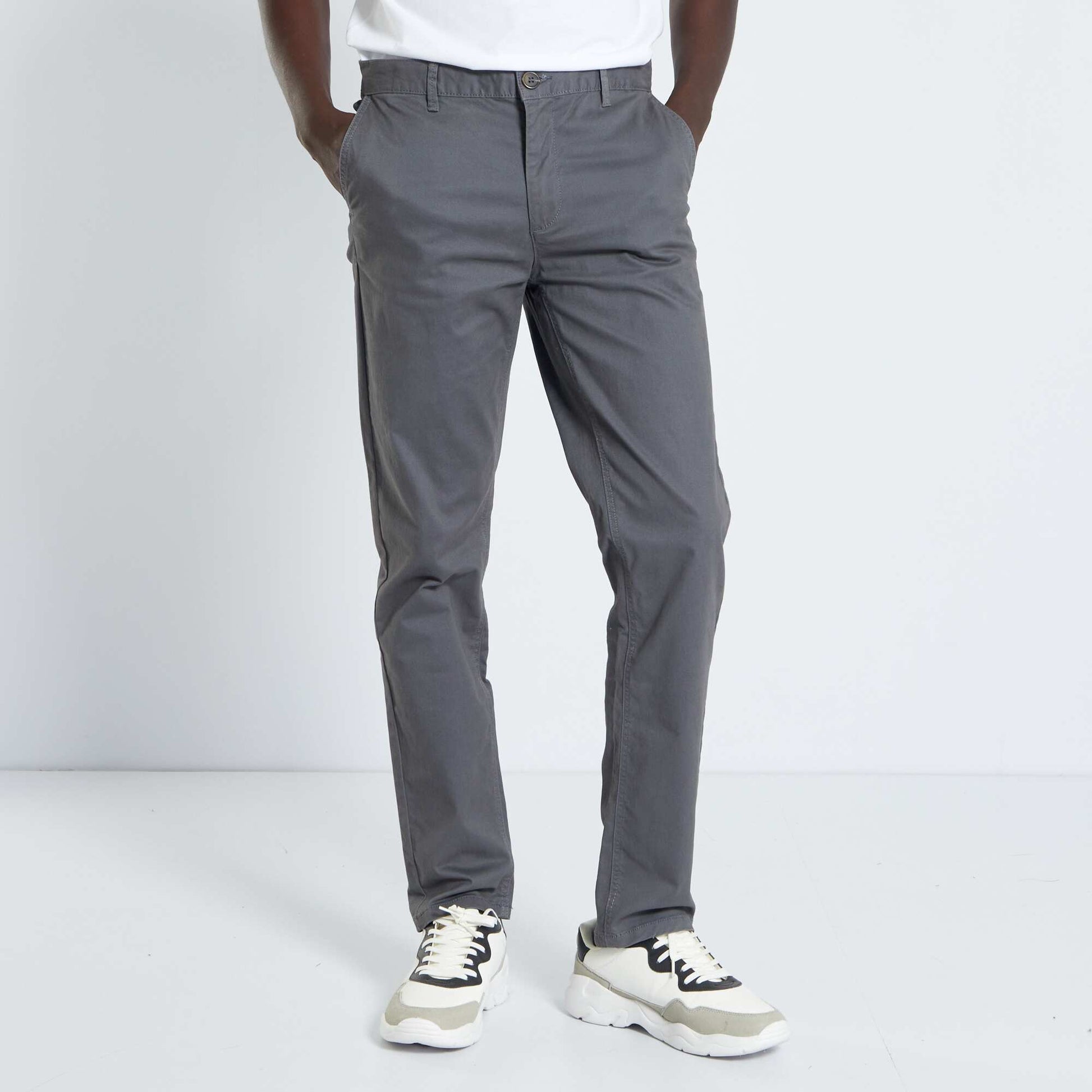 Pantalon chino gris – Sohhan