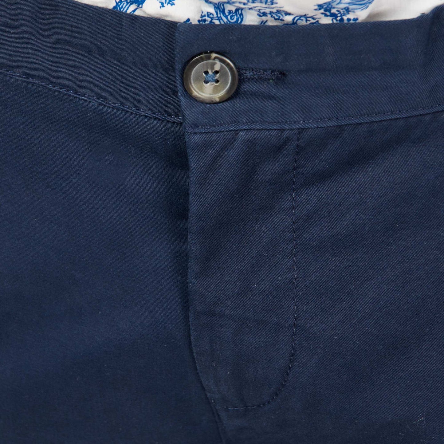 Pantalón chino slim azul