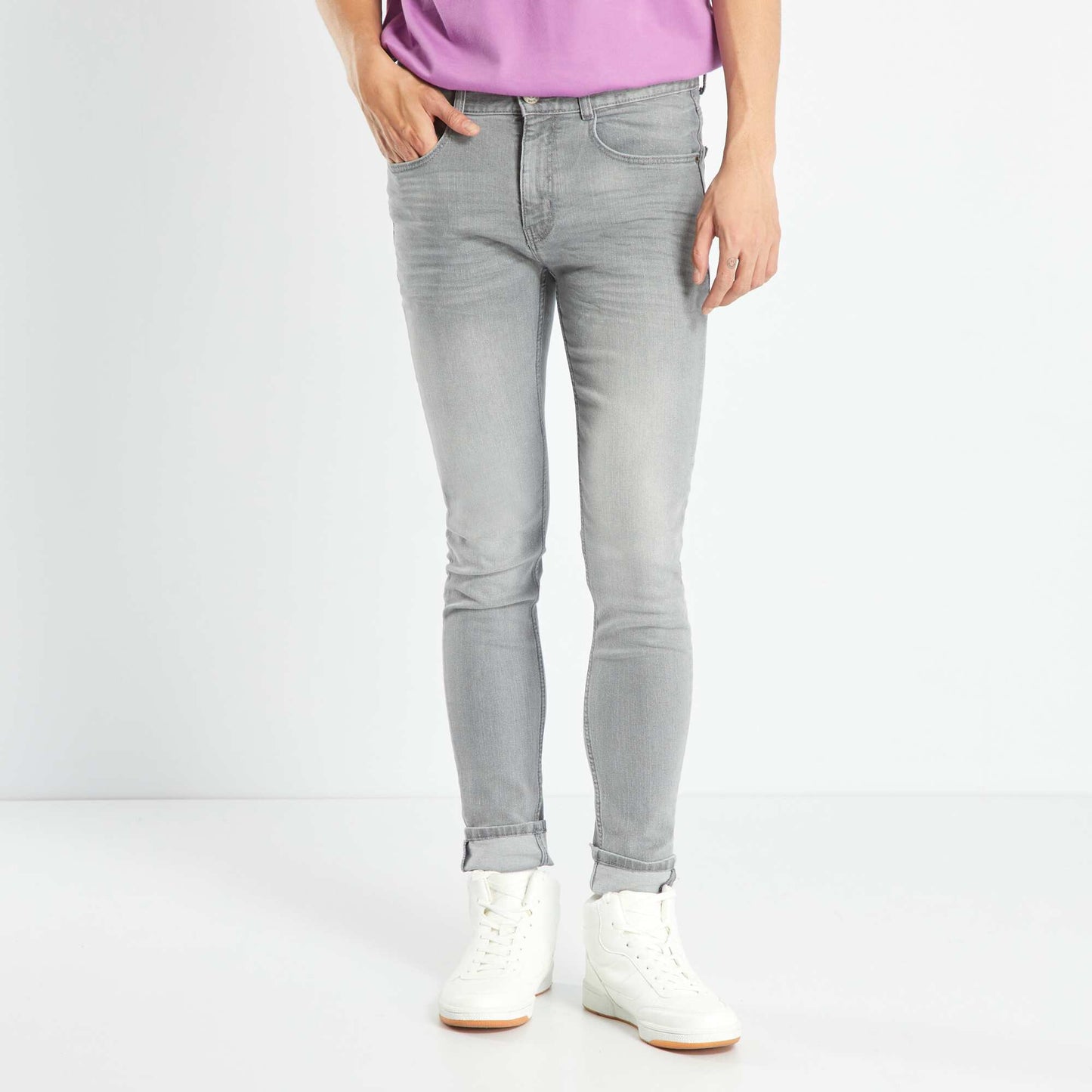 Jean skinny GRIS